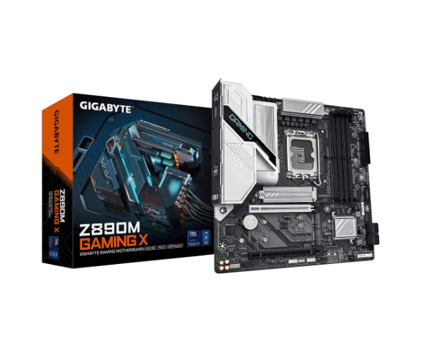 לוח לאינטל דור 15 Gigabyte Z890M GAMING X mATX 2.5GbE LGA1851